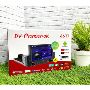 Магнитола 1Din 6611 Андроид с крутилками