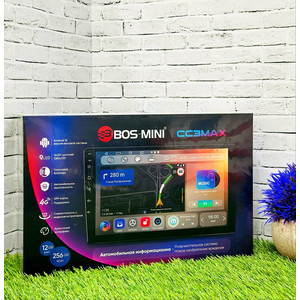 магнитола Bos-Mini CC3MAX QLED /12+256Gb/9